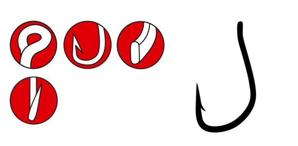Крючок Gamakatsu Hook LS-3614F