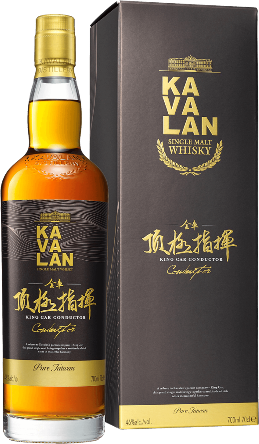 Виски Kavalan King Car Conductor, 0.7 л