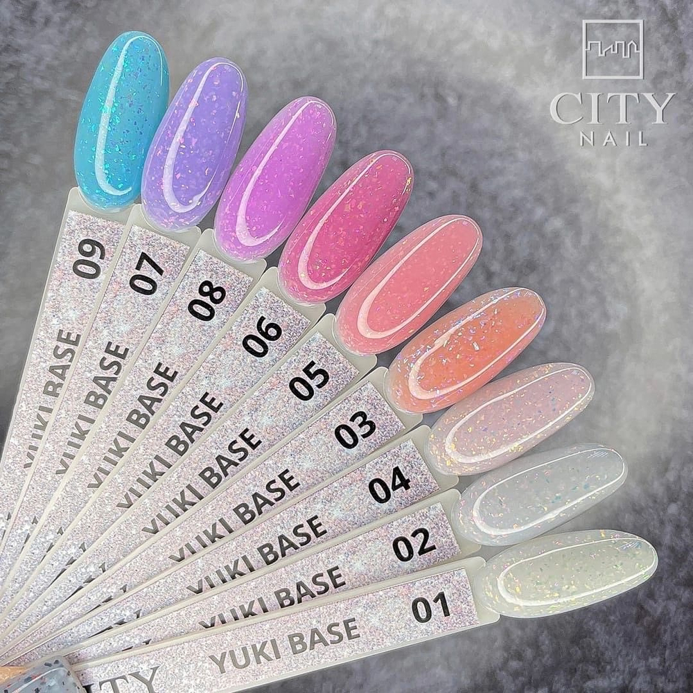 CITY-NAIL YUKI BASE 10 мл №8