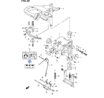 Наклейка для лодочных моторов DF8-DF30