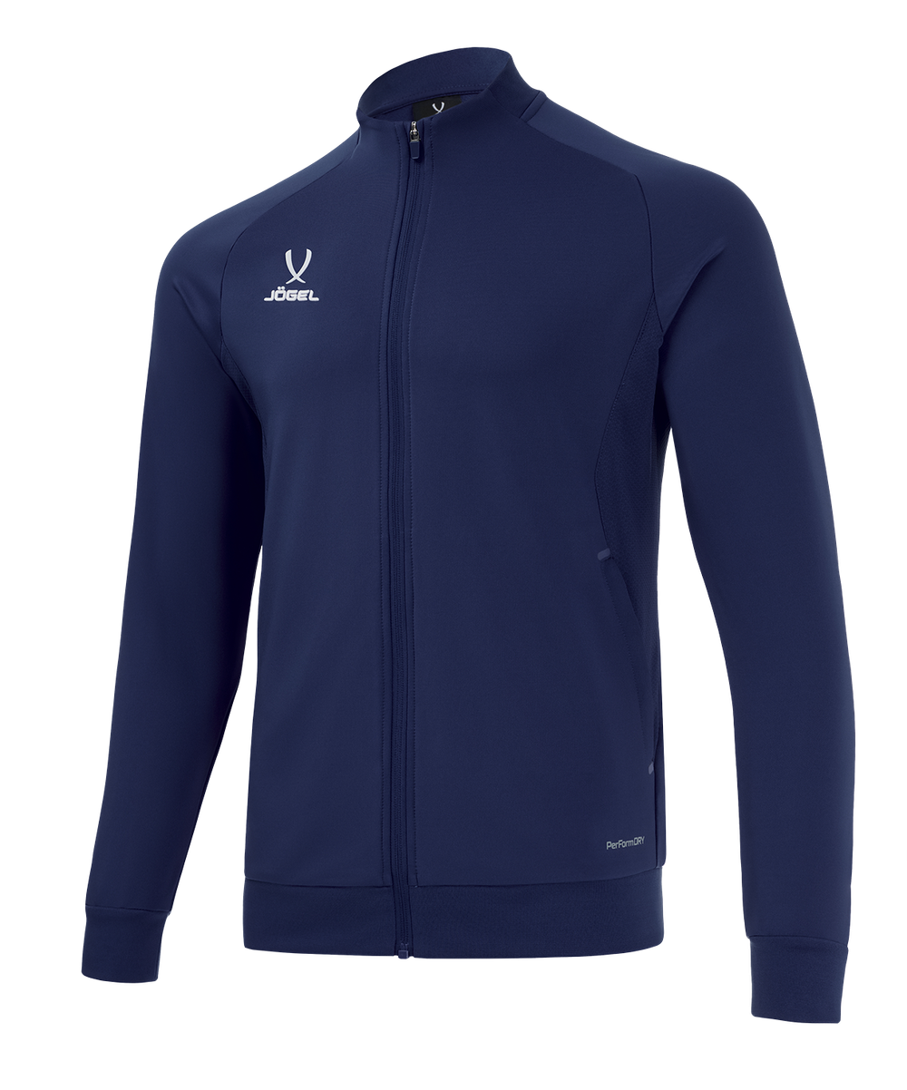 Джемпер тренировочный на молнии JÖGEL PREMIER PerFormDRY Training FZ Jacket, темно-синий