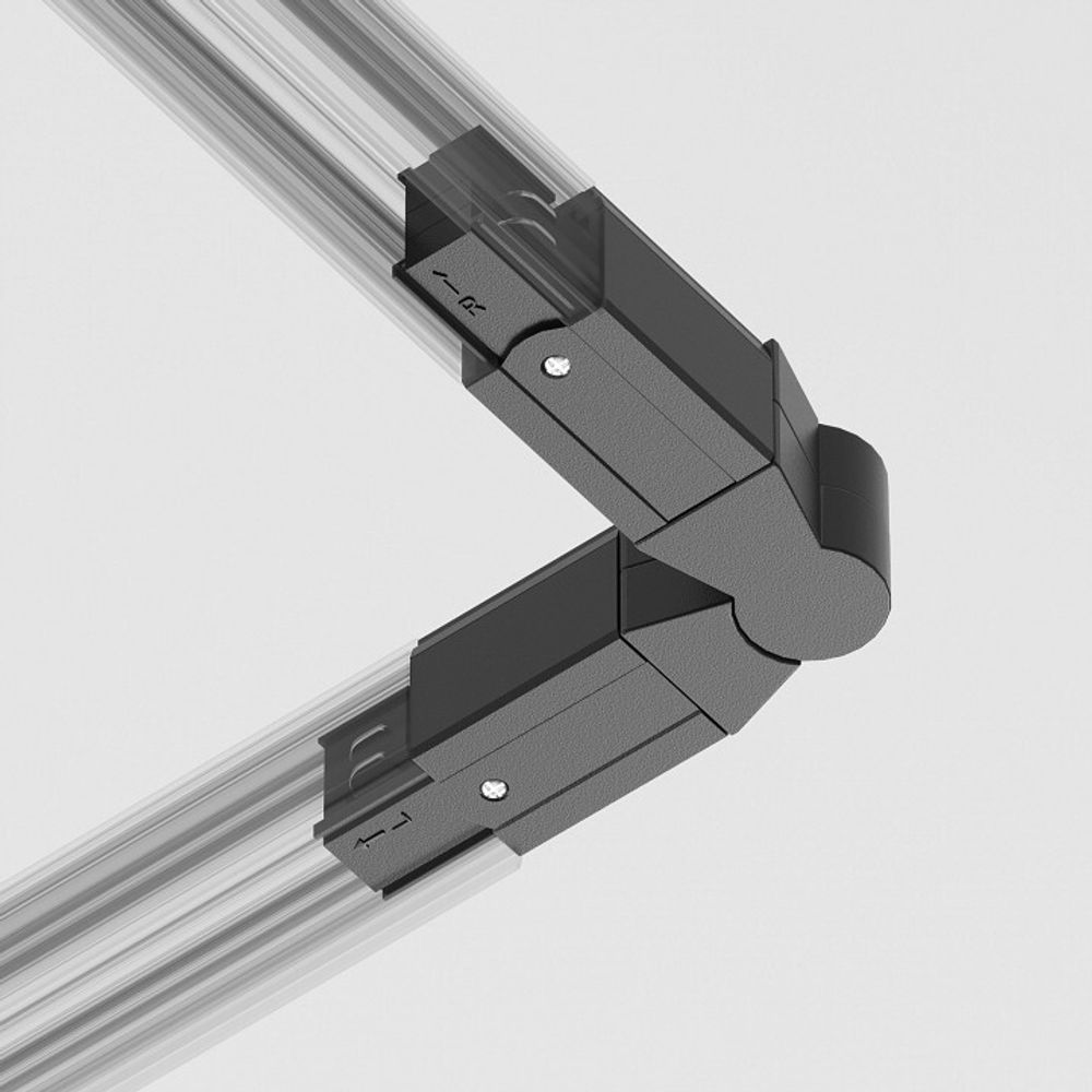 Соединитель угловой L-образный для треков Maytoni Accessorises TRA005CS-31B