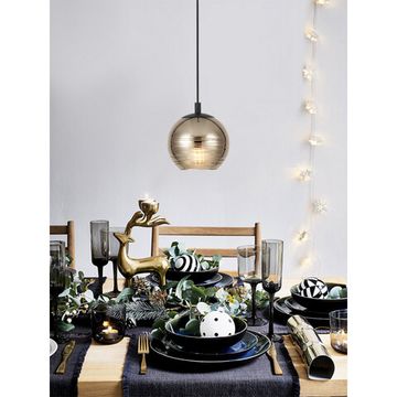 Подвесной светильник 1*E27 39684 черный/золотой LEMORIETA Eglo