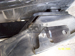 Фаркоп оцинкованный Galia D034A для Chevrolet Lacetti хетчбек 2004-2013, Daewoo Nubira хетчбек 2003-(паспорт и сертификат в комплекте)(без электрики)