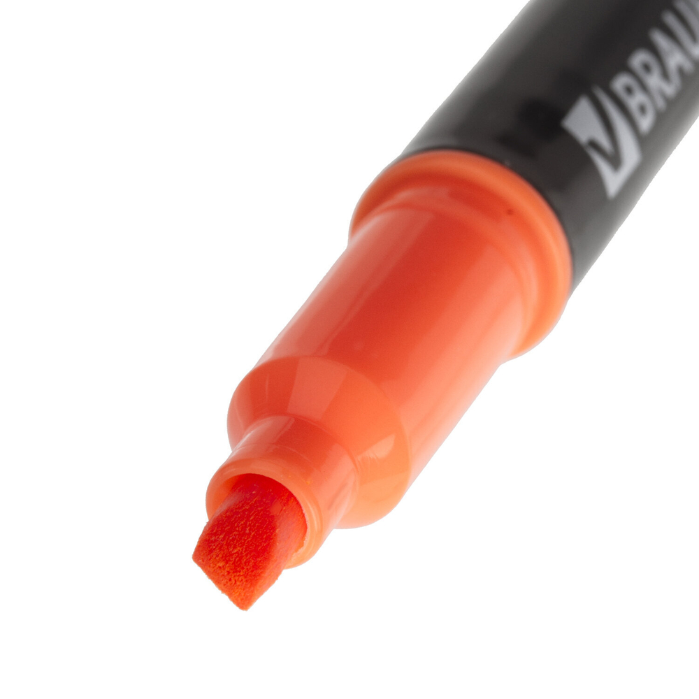 Набор текстовыделителей двусторонних BRAUBERG DUAL TIP 4 шт., АССОРТИ, линия 1-4 мм, 150845