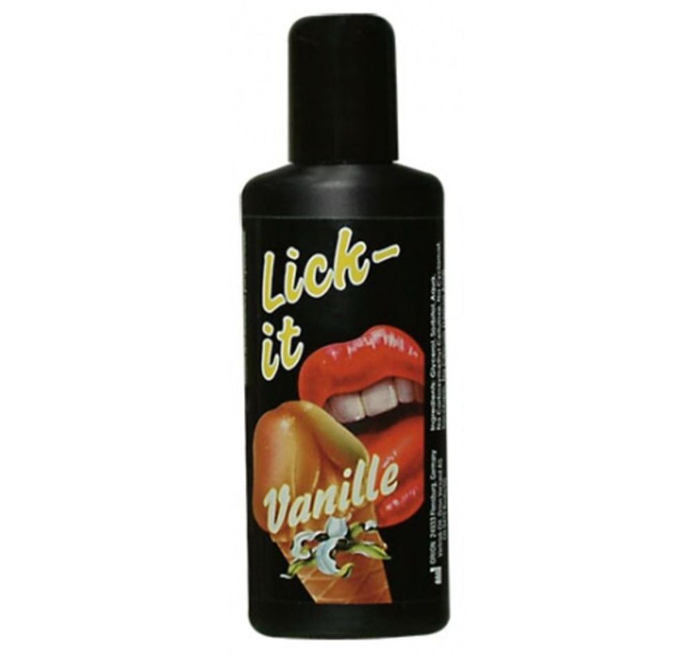 Съедобная смазка + массаж 3в1 LICK IT Ваниль (50 мл)