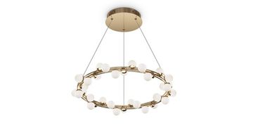 Подвесной светодиодный светильник MOD081PL-L50G3K золото Tessara Maytoni.