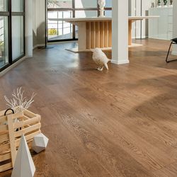 Инженерный паркет Coswick Дуб Кедр (Cedar) Шелковое масло 