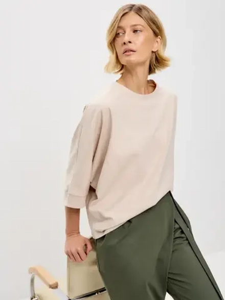 Футболка оверсайз большие размеры летучая мышь