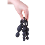 Набор анальных стимуляторов Satisfyer Plugs (Цвет: черный)