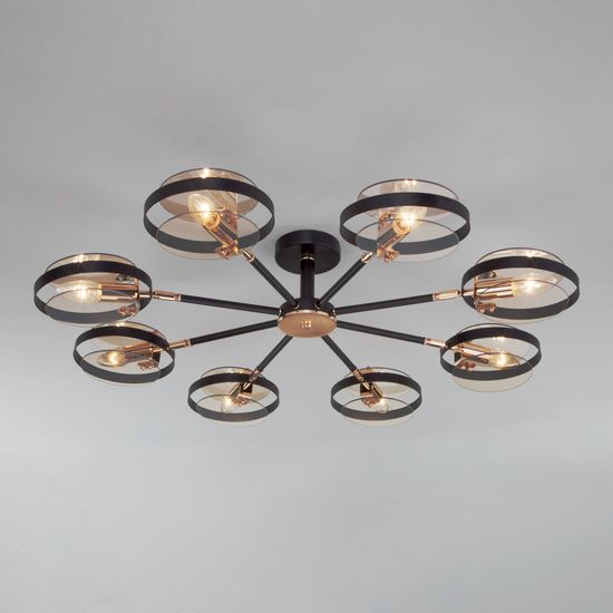 70121/8 / потолочный светильник / черный Smart