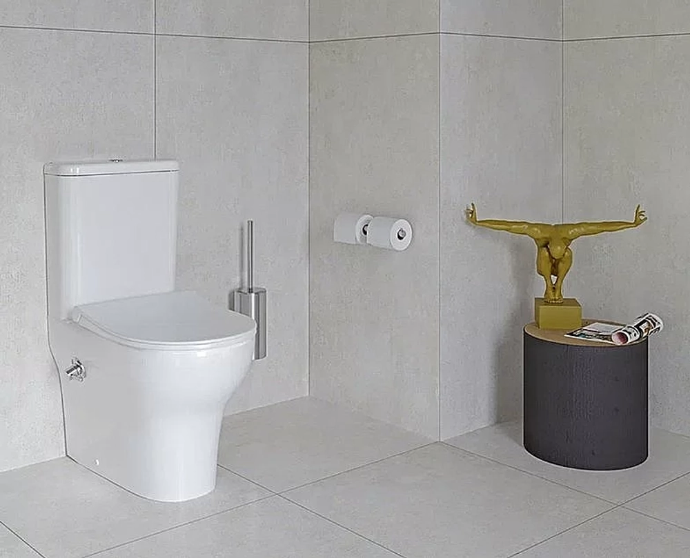 Унитаз Vitra ZENTRUM 9012B003-7226 с бачком, с крышкой микролифт, белый