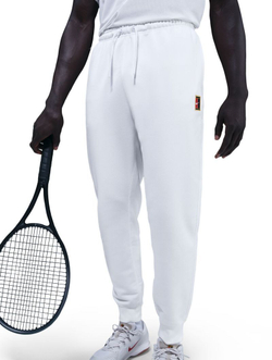 Теннисные брюки Nike Court Heritage Dri-FIT Fleece Joggers - white