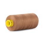 Нитка Gutermann Mara 120 (1000 метров), 1 кат., универсальная | 124 золотисто-коричневый