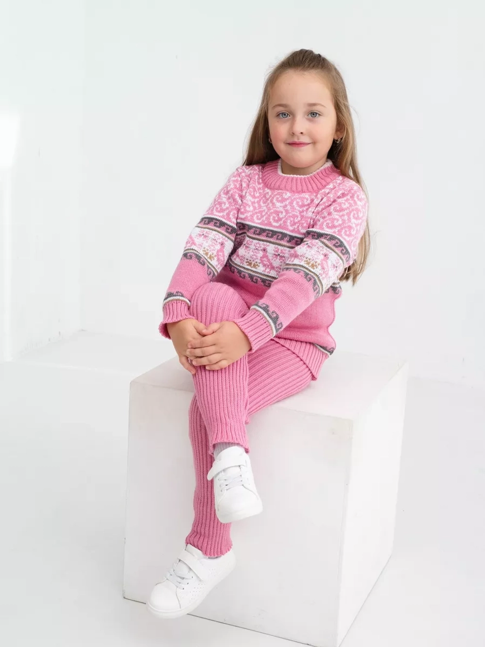 Джемпер вязаный