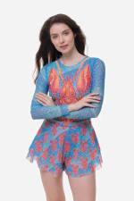 Шорты женские "Омар Паттерн"