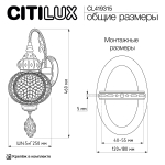 Настенный светильник Citilux Каир CL419315