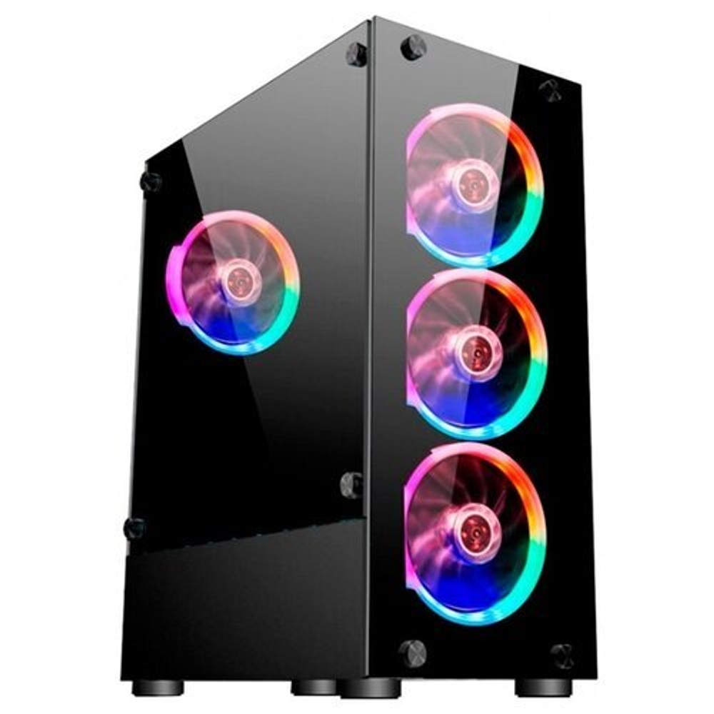 Мощный игровой компьютер (системный блок) FIRESTRIKE RYZEN 5 3500X 6ядер, 16ГБ DDR4, 512гб SSD, GTX1660Super 6GB, 600Вт