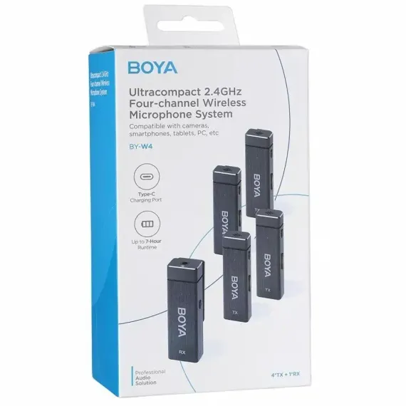 Boya BY-W4 Black