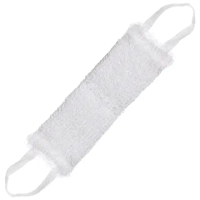 Мочалка для тела полипропиленовая «PREMIER», цвет белый, 42*15см