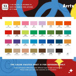 ‎Arrtx Set акриловые маркеры 32 шт