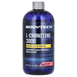 BodyTech, L-карнитин 3000, Candy Punch, 709 мл (24 жидк. унции)