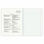 Тетрадь предметная PIGMENT 48 л., глянцевый УФ-лак, РУССКИЙ ЯЗЫК, линия, подсказ, BRAUBERG, 404767