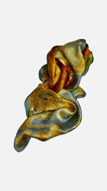 Косынка яркие волны