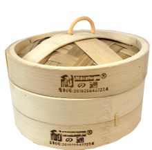 Пароварка бамбуковая WeiWang Steamer 1 ярус 17 см
