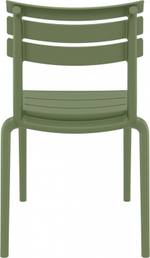 Стул пластиковый Siesta Contract Helen, оливковый
