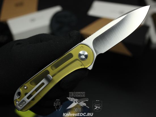 Нож складной CIVIVI Elementum C907A-4 сталь клинка D2, рукоять Ultem