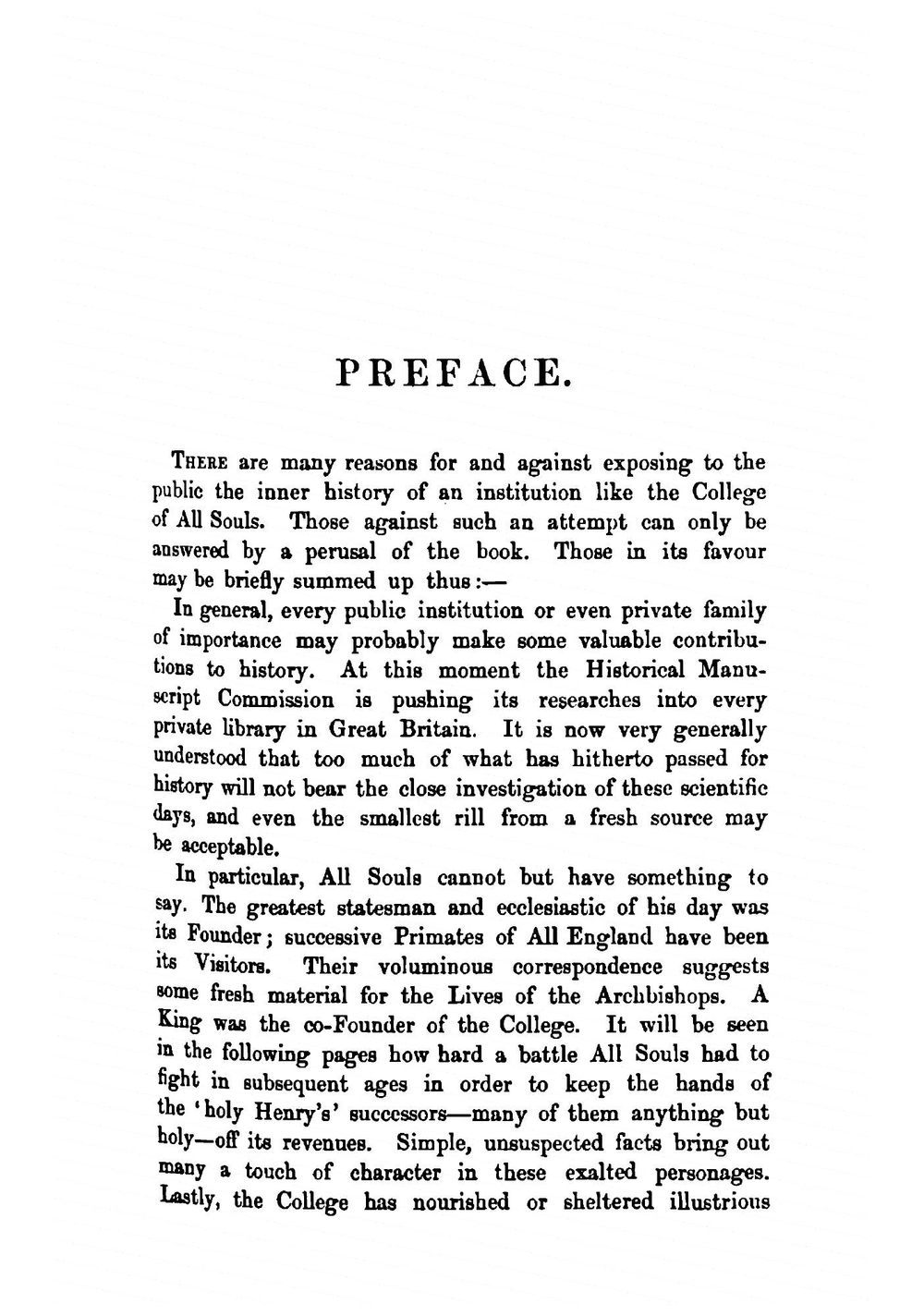Worthies of All Souls. four centuries of English history, illustrated from the college archives | Montagu Burrows