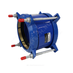 Муфта чугун соединительная для ПЭ труб Ду 250 (Дн 250-250) Ру10/16 ДРК-Е Benarmo 7021