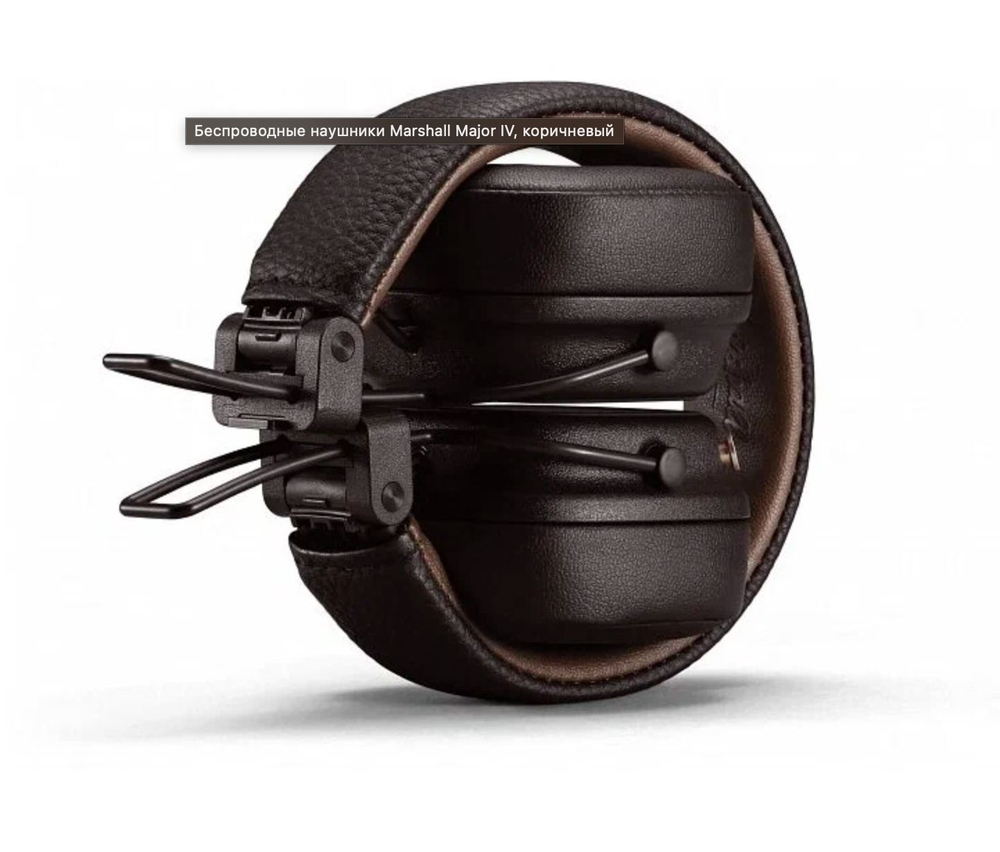 Беспроводные наушники накладные Marshall Major IV Bluetooth Черные