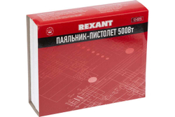 Паяльник-пистолет REXANT ПП 220 В 500 Вт пластиковая ручка 12-0215