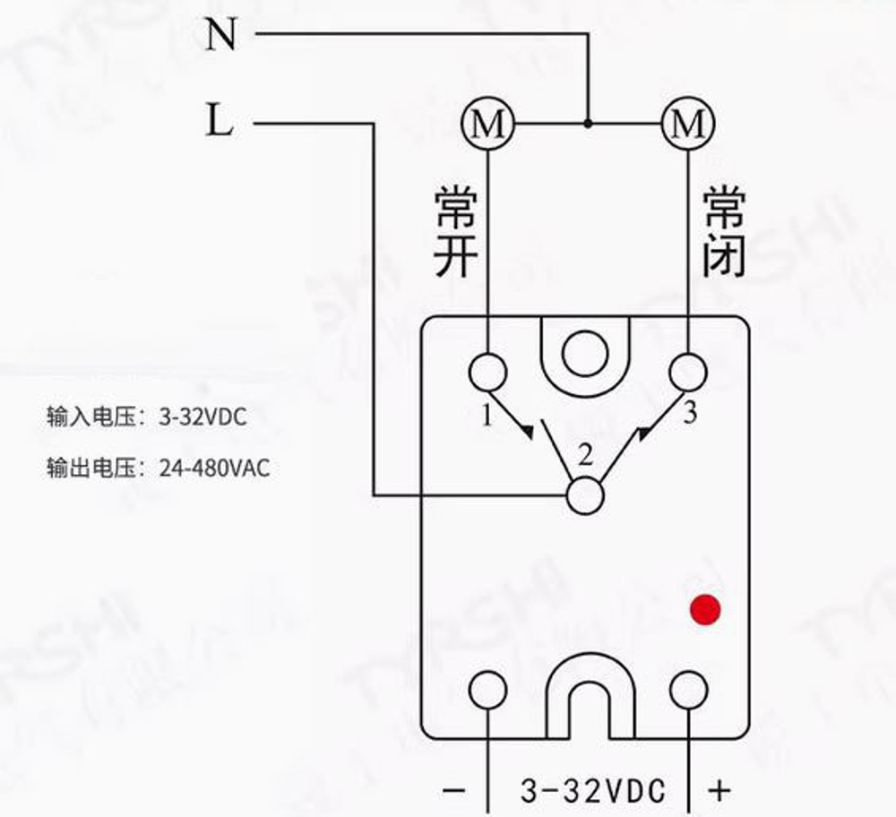 Твердотельное реле SSR-1K1B-10DA