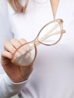 Очки для компьютера имиджевые защитные прозрачные нулевки