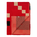 Плед из хлопка по мотивам башкирских орнаментов из коллекции cultural heritage, 130х180 см