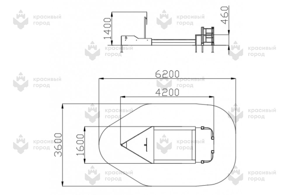 Песочница Кораблик