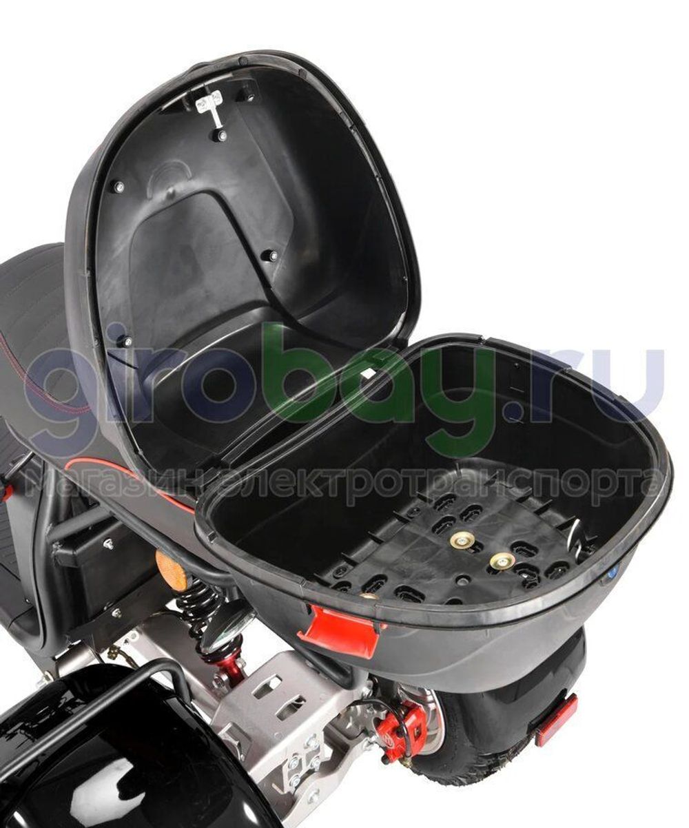 Электроскутер WHITE SIBERIA IKRA 5000w - (Черный) фото 22 фото №24