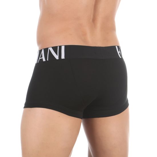 Мужские трусы боксеры черные Emporio Armani 111389_CC716 00020