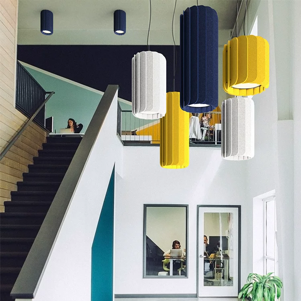Люстра дизайнерская Mill Acoustic от Eureka Lighting