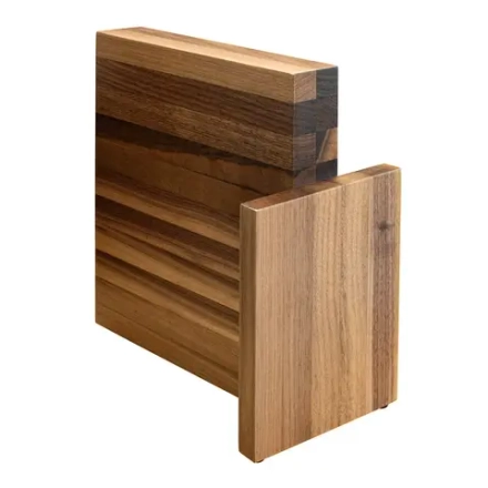 Artelegno Магнитный блок для 10 ножей из орехового дерева