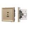 Механизм USB розетки SCT-TENDO-MUAC-SFPL-GD (5V, 3A, QC3) Arlight 054537