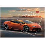 Альбом для рисования 32л, А4, Хатбер Автотюнинг, на скрепке, обл. пластик, ассорти