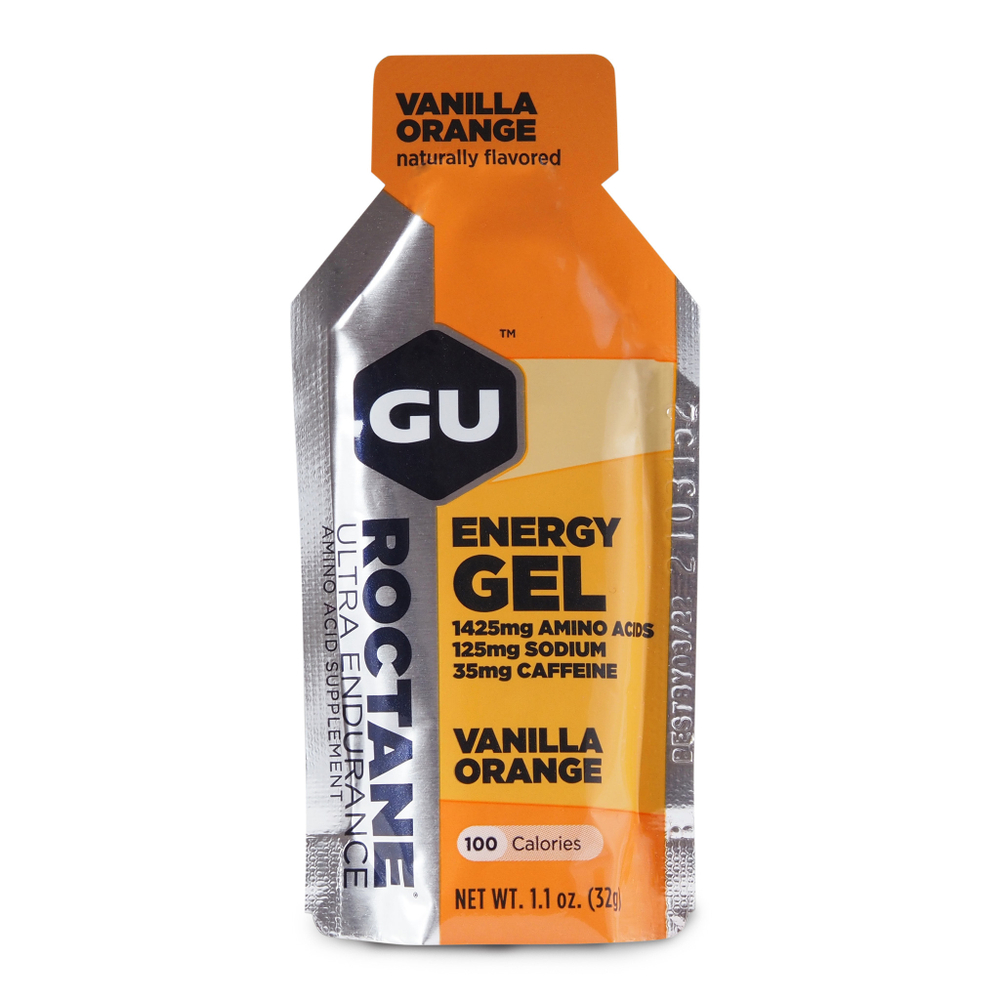 Гель энергетический GU ROCTANE ENERGY GEL (ваниль-апельсин), 32г 4шт