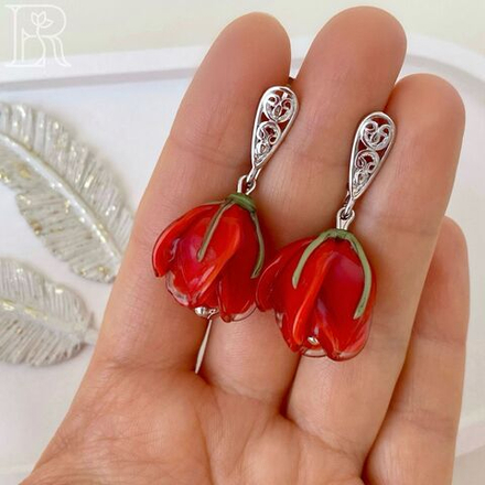 Серьги Элида