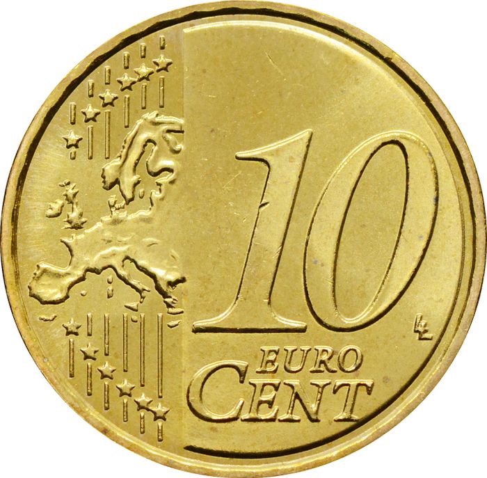 10 евроцентов 2011 Эстония (10 euro cent)