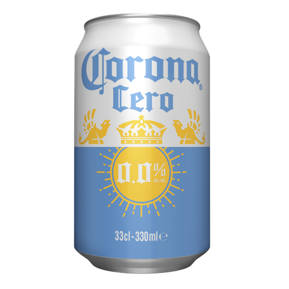 Пиво б/а Corona Zero 0.0% 330мл