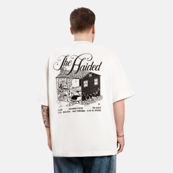 Футболка HAIDED TRUE CRIME Ecru